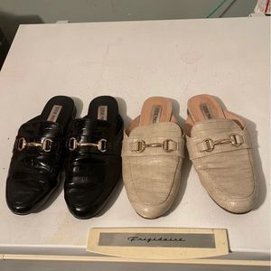 both for 55$
both size 7.5 
i am size 7 runs small